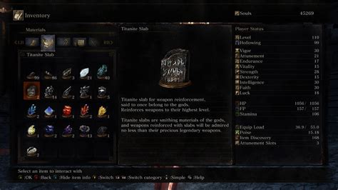 dark souls 3 pump a rum items.